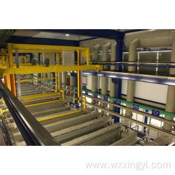 Anodizing production line Al surface treatment line